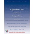 thumbnail image 2 of A Quotation a Day: A Daily Classroom Thinking-and-Writing Activity Book, 2 of 2