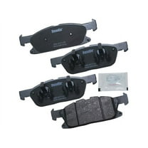 Front Brake Pad Set - Compatible with 2015 - 2021 Ford Edge 2016 2017 2018 2019 2020