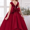 thumbnail image 5 of ATOGUTA Dresses for Girls Tulle Dress Long A Line Wedding Pageant Dresses Princess Birthday Party Ball Gown Size 9-15. Red, 5 of 5