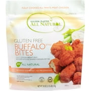 Golden Platter All Natural Gluten Free Buffalo Style Bites, 18oz, 24 CT Resealable Bag (Frozen)