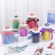 thumbnail image 5 of Decoración hogareña Gwong 240ml Transporte transparente Tarra de vidrio de cerámica Tapa delicada Multiumply Bearsthight Suplementos de cocina Gwong 21082640, 5 of 6