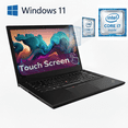 thumbnail image 1 of Lenovo ThinkPad T480 14" FHD (Touch Screen) Ultrabook - Intel Core i7 8665U | 16GB RAM | 256GB SSD | Windows 11 Pro - (Refurbished), 1 of 8