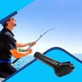 thumbnail image 2 of Titular de la caña de pescar Barcos de pesca al aire libre Yate Fijación Embedded Poste Rack Anti-Rustible Ajustable Portátil PRE-perforado Inevent OD002901-00, 2 of 7