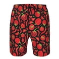 thumbnail image 4 of Naloa Tomatoes And Chili Men's Beach Shorts, Surfing shorts, Swim trunks, Quick Dry Swim Trunks for Surfing Beach Fun - 3X-Large, 4 of 9