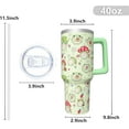 thumbnail image 6 of 40 oz Tumbler with Handle and Straw, Stainless Steel Insulated Sewing Tumbler 40 oz, Reusable Sewing Coffee Mug with Leak Proof Lid, Sewing Gifts for Sewing Lovers, 6 of 6