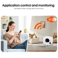 thumbnail image 2 of Automatic Cat Litter Box Self Cleaning, Smart Kitty Litter Robot, Electric Auto Litter-robot, App Monitoring, Wi-Fi Connecting, Odor Control, Ideal For Multiple Cats, 2 of 11