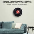 thumbnail image 6 of HOT! European Retro Nostalgic Ultra-Quiet Clock Vinyl Record Personality Wall Cafe Bar Decorative, 6 of 8