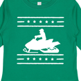 thumbnail image 4 of Inktastic Snowmobile Gift Silhouette Boys or Girls Long Sleeve Toddler T-Shirt, 4 of 5