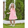 thumbnail image 6 of Arshiner Flower Girl Dress V Back Lace Long Sleeve Tulle Special Occasion Wedding Party Dresses, 6 of 6