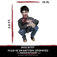 thumbnail image 3 of Haunted Hill Farm Crouching Limb Eater 31 in Animatronic by Tekky, Indoor/Covered Outdoor Halloween Decor, HHLBRPR-FLSA, 3 of 13