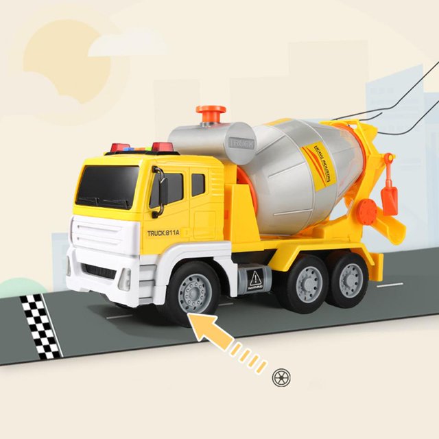 Camión de Juguete Camión para niños Vehículos de Juguetes para automóvil Modelo de juguetes para automóvil Regalos para niños niñas Camión de la basura