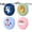 Dark Blue+Green+Blue+Pink, variant on SENHAWK 4 Pack AirTag Holder, Hidden Invisible Pin Silicone Case, Compatible with Apple AirTag, Waterproof for Kids Elderly Pet