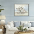 thumbnail image 2 of Stupell Industries Soft Blended Spiky Seashell Gray Framed Floater Canvas Wall Art design by JJ Design House LLC, 25 x 31, 2 of 9