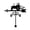 tractor, variant on Outdoor Weather Vane Iron Rooster Wind Light Garden Yard Shed Accessories