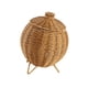 thumbnail image 5 of Cestas de almacenamiento tejidas a mano, cesta para huevos, cesta tejida con ilustraciones, cesta de mimbre de imitación para decoración del hogar del, 5 of 8