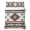 Grey Red, variant on Twin Quilt Set 68''x86'', Brown Ombre Lightweight Summer Bedspread Coverlet Set with 2 Pillow Shams, Vintage Country Wooden Breathable All Season Quilt Bedding for Dorm/Bedroom