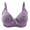 Purple, variant on Fulorrnie Bras for Women Lift No Underwire Comfort Supportive Push Up Bralette Ventilated Plunge Bra Pink 44 CDE/46 BC