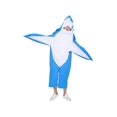 thumbnail image 1 of EraSpooky Adult Shark Costume Blue Mascot Party Funny Fancy, 1 of 2