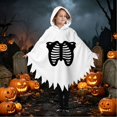 thumbnail image 6 of LILIYA Ghost Cloak Outfit Boy Girl Hooded Cloak Halloween Cos Clothes Spooky Capes Playful Home Wear, 6 of 9