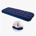 thumbnail image 1 of Colchon Inflable Individual Camping Cama De Aire Portatil Modelo Azul, 1 of 4
