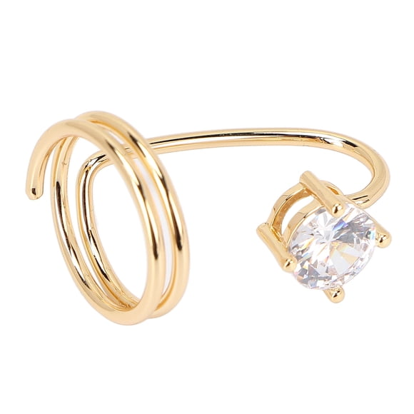 Nail Rings With Nails Attached, Women Finger Nail Ring Rhinestone Fingernail Ring Decoration Ring Nails Nail Accessories Crystal Rhinestone Finger Nail Rings for Women Lady Girls