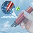 thumbnail image 3 of Window Breaker Seat Belt Cutter, 2 in 1 Seat Belt Cutter Window Breaker, Lightweight and Portable Car Window Breaker, Mini Hammer Window Breaker Hammer, Car Safety Kit (Red), 3 of 5