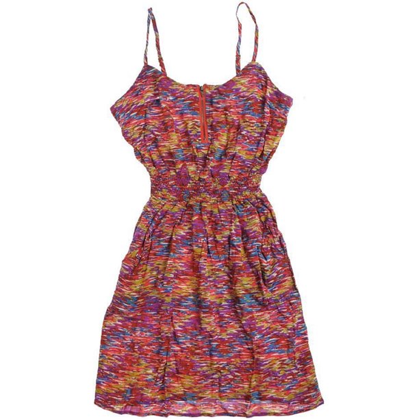 Vestido de Tirantes Ecko Unltd. Srappy Tejido Estampado Mujer Multicolor Extragrande