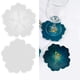 thumbnail image 1 of Posavasos de Silicona de 2 Pieza Posavasos Decorativos de Resina de Fundición de Resina, Posavasos Artesanales DIY , Alfombri BLESIY La montaña rusa muere, 1 of 8