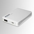 thumbnail image 2 of 4000 mAh ultra compact USB Powerbank Portable Battery Charger for Smartphone iPhone Pokemon Go - white, 2 of 6
