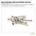 thumbnail image 4 of Phenofice 10Ud Tornillos Para Y Pickup De Guitarra Eléctrica En Metal Duradero Plateado, 4 of 7