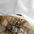 thumbnail image 5 of YJHDM 3D Cat Bedding Set Cute Animal Down Duvet Cover Pillowcase 2/3pcs King Queen Bed for Kid Adult, 5 of 5