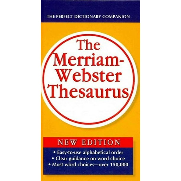 the-merriam-webster-thesaurus-hardcover-walmart-walmart