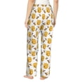 thumbnail image 6 of Pajama Pants Women - beehives honey bees cute Soft Breathable Sleep & Lounge Pants for Women, Comfy Casual Pj Pants Bottoms with Pockets, 6 of 7
