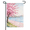 Garden Flag-4, variant on Cherry Blossom Beach Welcome Garden Flag 12×18in Double Sided Spring Summer Watercolor Coastal Protected Fade Resistant Outdoor Decor for Porch Lawn Patio Yard Home Outside