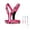Pink, variant on LED Reflective Running Vest, High-Visibility Safety Warning Jacket, Breathable Adjustable for Night Running/Cycling/Walking, Outdoor Gear for Men & Women,Red