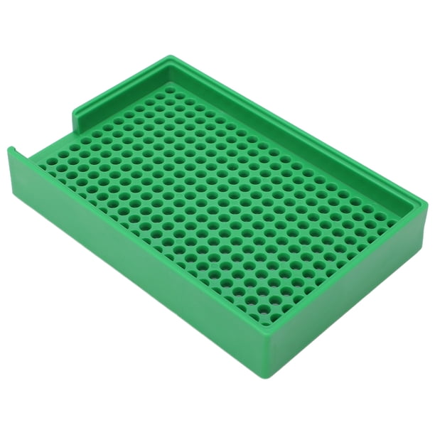 Organizador De Piezas De Múltiples Orificios, Caja De Almacenamiento De Tornillos, Tamaños Uniformes, Plástico PP Antiestático Resistente Al Desgaste Para Hardware Industrial