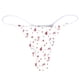 thumbnail image 1 of Ropa interior bikini elástica Gibobby para mujer Tangas sin costuras transpirable sexy Tirantes elásticos （Blanco， L), 1 of 4