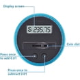 thumbnail image 3 of Digital Coin Counter Bank with LCD Display - 1.8L Large Capacity Automatic Money Counting Jar for Kids & Adults to Save & Track Change, 3 of 8
