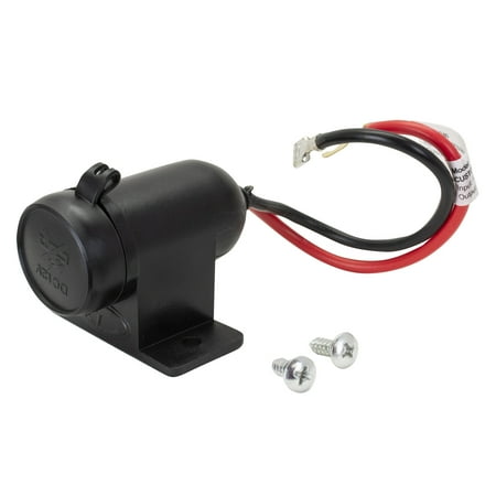 EverStart Plus Auto Auxiliary Dual 12 Volt Power Outlet, Black