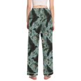 thumbnail image 3 of FORMRS Women's Pajama Pants with Pockets Soft Comfy Loungewear Sleep Bottom, Sizes S-2XL, Mystic Crows Pattern, 3 of 8