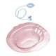 thumbnail image 5 of Asiento de inodoro, bañera de asiento, bidé para ancianos, área de asiento más amplia con descarga, asiento ancho Rosa, 5 of 9