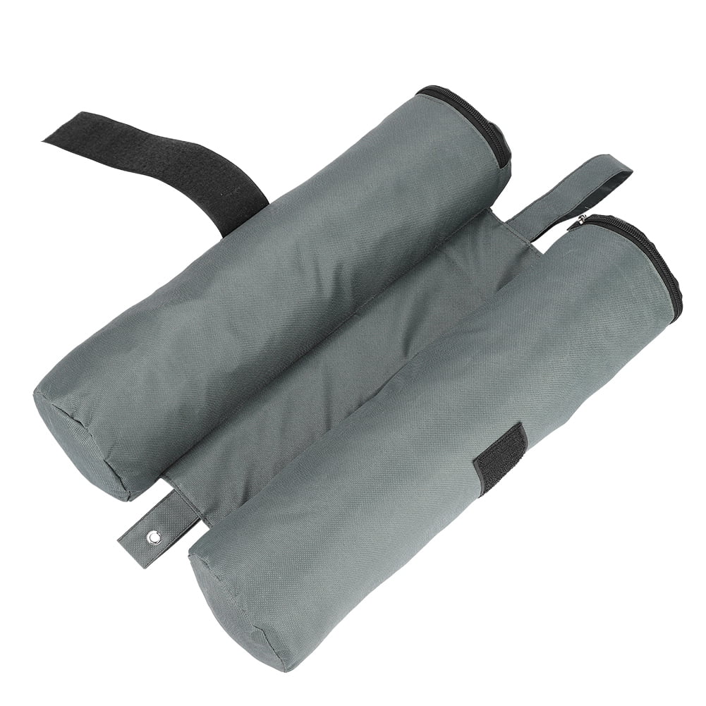 4 Cylindrical Sand Bags Weights for Canopy Weight Bag Outdoor Advertising Tent Sunshade Fixed Windproof sandbag Bag Weight Bags for Pop up Canopy Tent Without Sand Black 