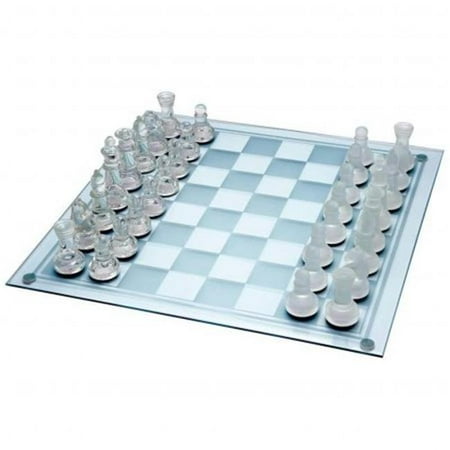 33 Pieces Glass Chess Set Walmart Canada