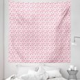 thumbnail image 1 of Romantic Tapestry, Valentines Day Theme Little Hearts in Modern Repetitive Pattern, Fabric Wall Hanging Decor for Bedroom Living Room Dorm, 5 Sizes, Rose Magenta and Burgundy, by Ambesonne, 1 of 1