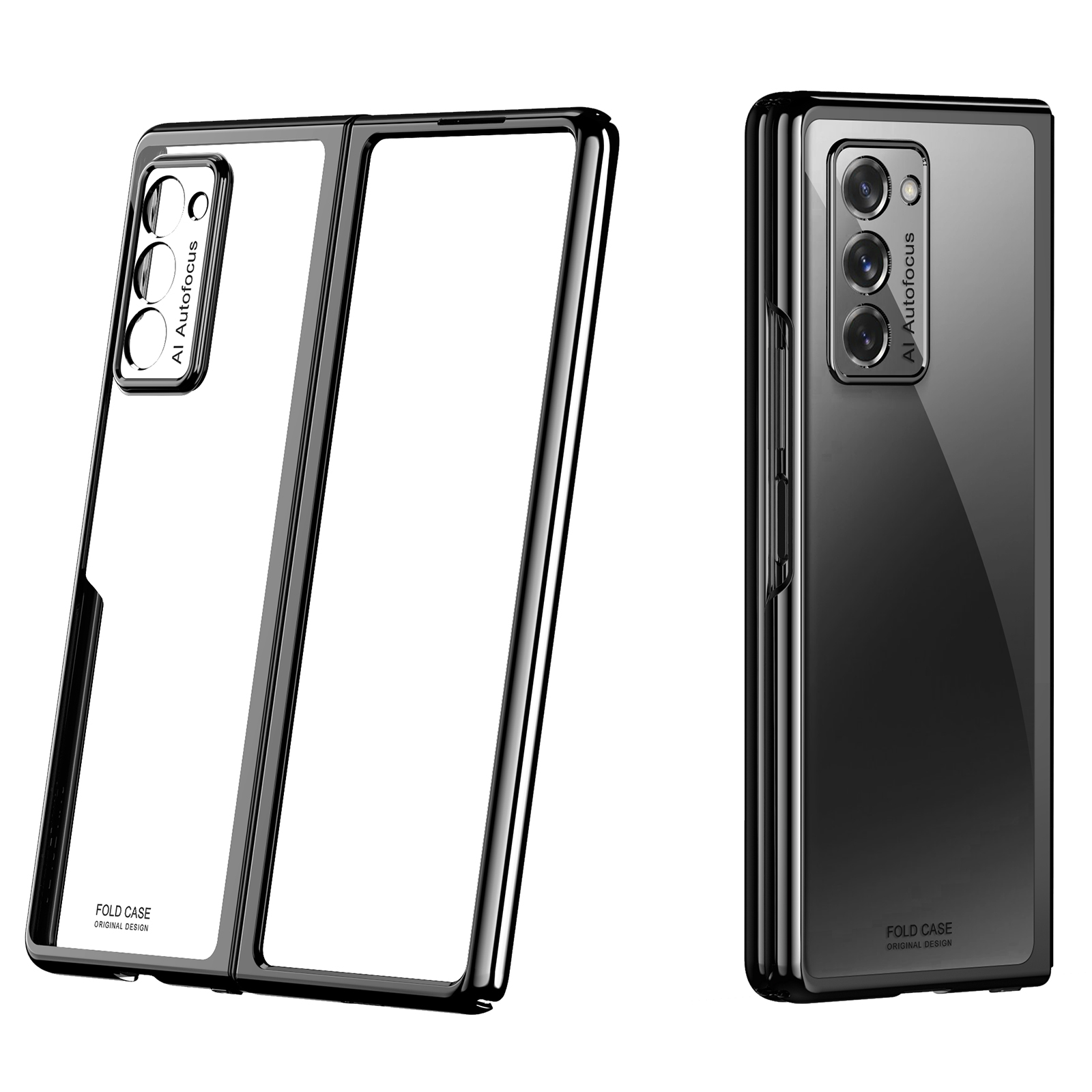 Galaxy Z Fold 2 Case, Slim Thin Shookproof Folding NonYellowing Anti