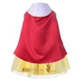 thumbnail image 5 of Vestido de princesa Blancanieves de Disney para niñas, manga abullonada con capa, disfraz de Halloween, Carnaval, fiesta, vestidos de cumpleaños para niños, 5 of 5