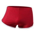 thumbnail image 2 of QIPOPIQ Mens Underwear Low Waist Color Stripes Comfortable Panties Underwear Clearance, 2 of 7