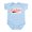 Sky Blue, variant on CafePress - Easton (Red Vintage) Infant Bodysuit - Baby Light Bodysuit, Size Newborn - 24 Months