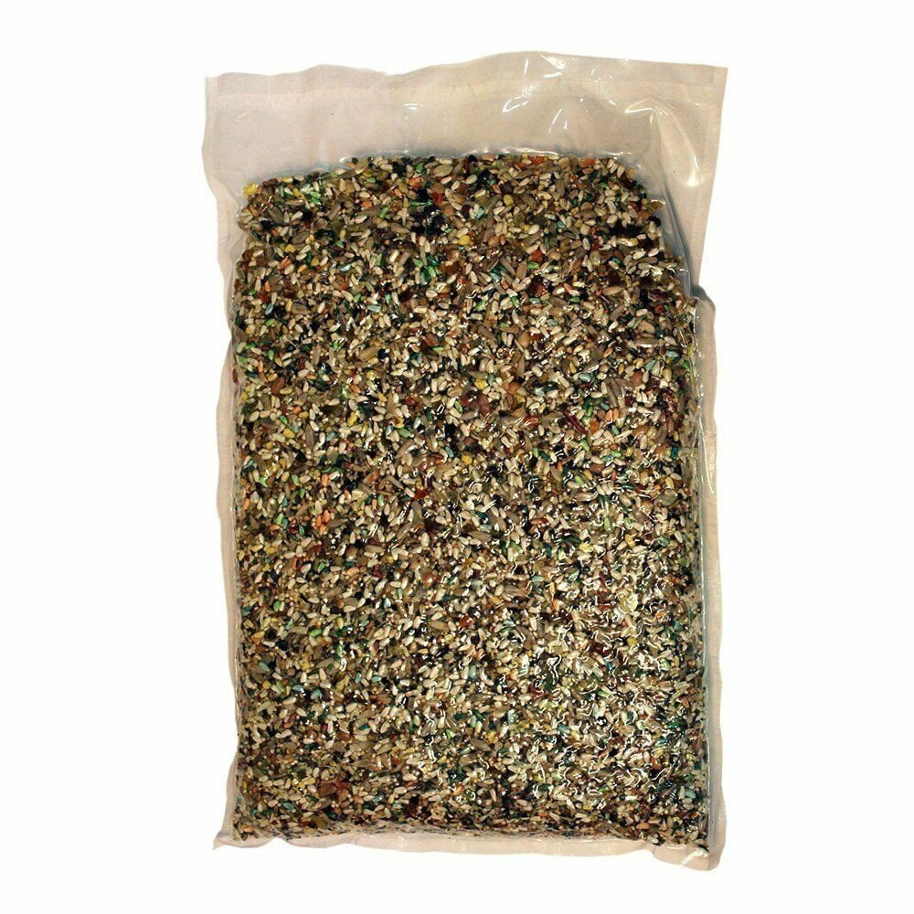 ABBA 1200 Small Hookbill Bird Food, No Sunflower Seed Mix for Lovebirds, Conures & Small Amazons, Vacuum-Packed Daily Diet, 5 lb