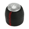 thumbnail image 1 of Unique Bargains Perilla de Cambio Manual de 5 Velocidades, Palanca de Cambio Automotriz Frontal para Alfa Romeo 159 2005-2012 Plástico Cuero Sintético Negro Rojo, 1 Pc, 1 of 1